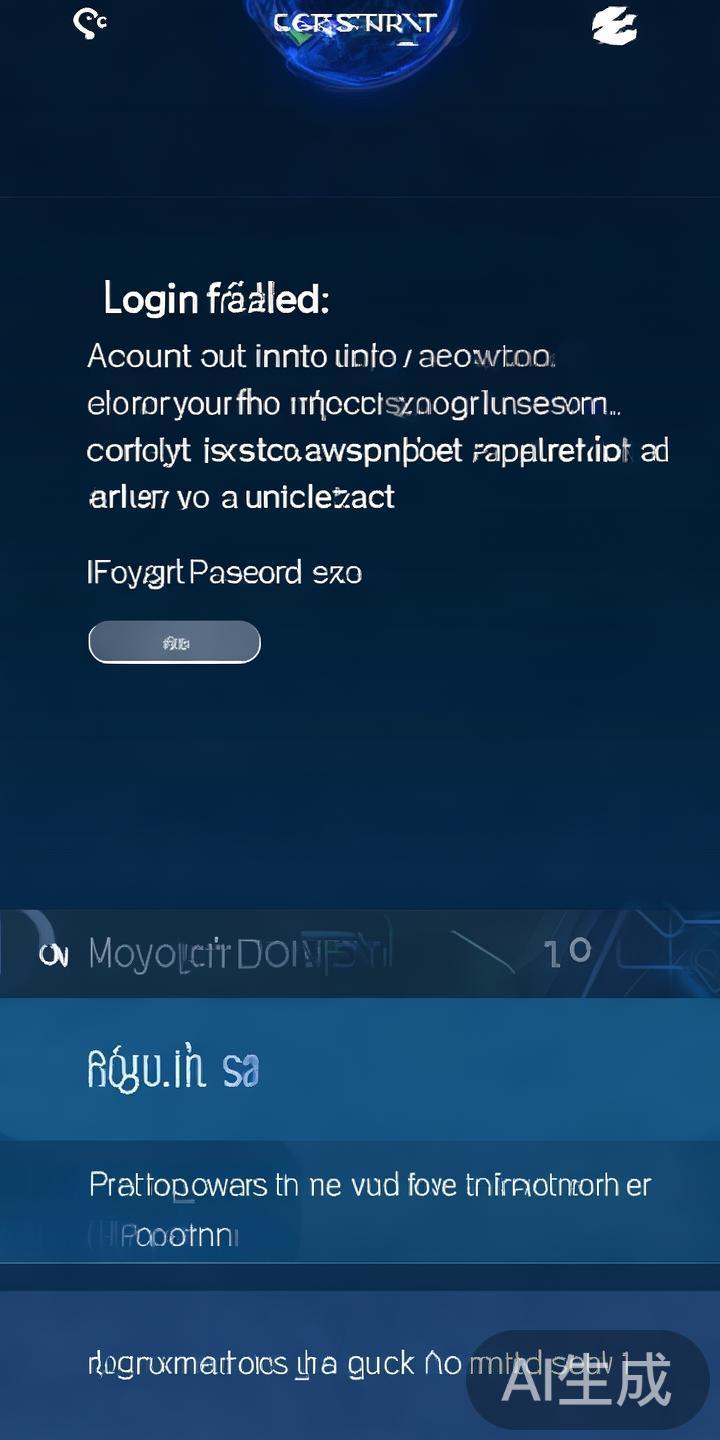 开云体育在线登录使用指南:常见问题全解及详细操作攻略 登录提示账号不存在或密码错误
解决方案: 检查输